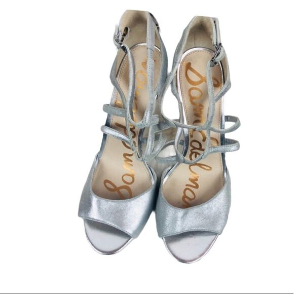 Sam Edelman | strap sandals silver - Picture 1 of 5